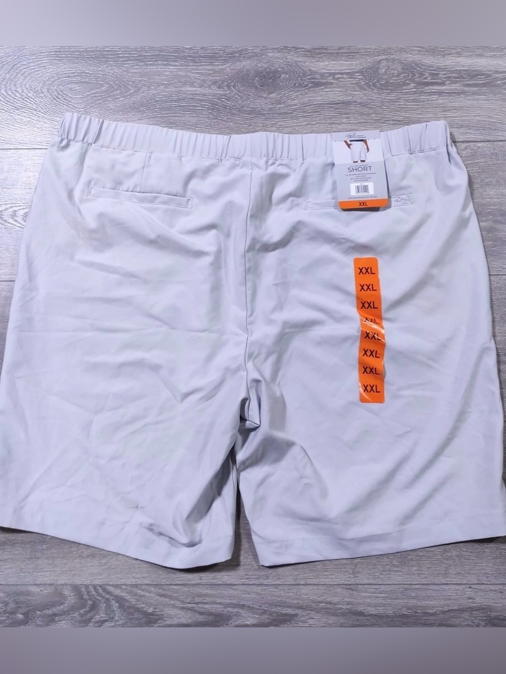NEW Greg Norman Men’s Shorts All Day Comfort Bottoms Drawstring Gray XXL